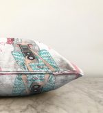 Fashion Girl Dijital Baskılı Modern Raşel Kadife Yastık Kırlent Kılıfı Realhomes