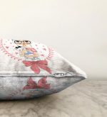 - Print - Realhomes  Fashion Girl Dijital Baskılı Modern Raşel Kadife Yastık Kırlent Kılıfı Realhomes