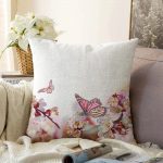- Sonil-K-743-Gorsel1 - Realhomes Modern Kelebek Dijital Baskılı Dekoratif Raşel Kadife Yastık Kırlent Kılıfı Realhomes