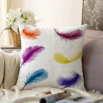 - Sonil-K-750-Gorsel1 - Realhomes  Kuş Tüyü Resimli Dijital Baskılı Dekoratif Raşel Kadife Yastık Kırlent Kılıfı Realhomes