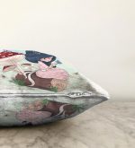 Fashion Girl Dijital Baskılı Modern Raşel Kadife Yastık Kırlent Kılıfı Realhomes