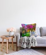 - Sonil-K-770-Gorsel2 - Realhomes Çiçek Temalı Dijital Baskılı Dekoratif Raşel Kadife Yastık Kırlent Kılıfı Realhomes