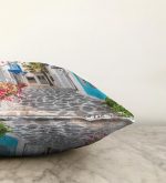 - Sonil-K-771-Gorsel3 - Realhomes  Çiçek Temalı Dijital Baskılı Dekoratif Raşel Kadife Yastık Kırlent Kılıfı Realhomes