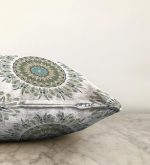 Modern Damask Desenli Dijital Baskılı Dekoratif Raşel Kadife Yastık Kırlent Kılıfı Realhomes