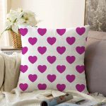 - Sonil-K-780-Gorsel1 - Realhomes  Kalp Desen Dijital Baskılı Raşel Kadife Yastık Kırlent Kılıfı Realhomes