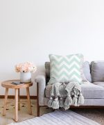 Modern Zigzag Dijital Baskılı Raşel Kadife Yastık Kırlent Kılıfı Realhomes