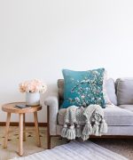 Realhomes Dijital Baskılı Raşel Kadife Yastık Kırlent Kılıfı Realhomes