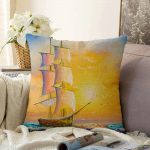 - Sonil-K-822-Gorsel1 - Realhomes Modern Gemi Desen Dijital Baskılı Raşel Kadife Yastık Kırlent Kılıfı Realhomes