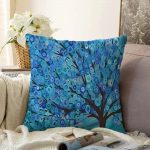 - Sonil-K-823-Gorsel1 - Realhomes  Realhomes Dijital Baskılı Raşel Kadife Yastık Kırlent Kılıfı Realhomes