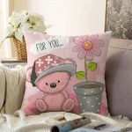 - Sonil-K-831-Gorsel1 - Realhomes  Realhomes Dijital Baskılı Raşel Kadife Yastık Kırlent Kılıfı Realhomes