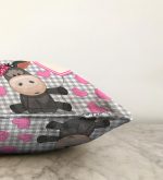 Realhomes Dijital Baskılı Raşel Kadife Yastık Kırlent Kılıfı Realhomes