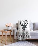 - Sonil-K-852-Gorsel2 - Realhomes Christmas Temalı Dijital Baskılı Raşel Kadife Yastık Kırlent Kılıfı Realhomes