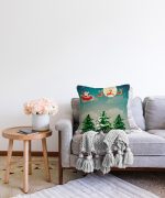 - Sonil-K-855-Gorsel2 - Realhomes Christmas Temalı Dijital Baskılı Raşel Kadife Yastık Kırlent Kılıfı Realhomes