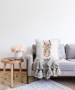 - Sonil-K-863-Gorsel2 - Realhomes Modern Ananas Desen Dijital Baskılı Raşel Kadife Yastık Kırlent Kılıfı Realhomes