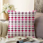 Realhomes Dijital Baskılı Raşel Kadife Yastık Kırlent Kılıfı Realhomes