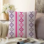 Realhomes Dijital Baskılı Raşel Kadife Yastık Kırlent Kılıfı Realhomes