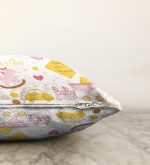 Realhomes Dijital Baskılı Raşel Kadife Yastık Kırlent Kılıfı Realhomes