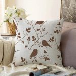 Realhomes Dijital Baskılı Raşel Kadife Yastık Kırlent Kılıfı Realhomes