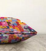 Realhomes Dijital Baskılı Raşel Kadife Yastık Kırlent Kılıfı Realhomes