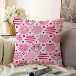 - Sonil-K-891-Gorsel1 - Realhomes  Realhomes Dijital Baskılı Raşel Kadife Yastık Kırlent Kılıfı Realhomes