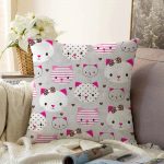 - Sonil-K-893-Gorsel1 - Realhomes  Realhomes Dijital Baskılı Raşel Kadife Yastık Kırlent Kılıfı Realhomes