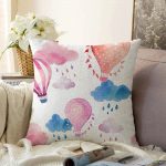 Realhomes Dijital Baskılı Raşel Kadife Yastık Kırlent Kılıfı Realhomes