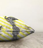 - Sonil-K-905-Gorsel3 - Realhomes  Flamingo Temalı Dijital Baskılı Raşel Kadife Yastık Kırlent Kılıfı Realhomes