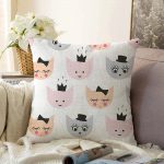 - Sonil-K-911-Gorsel1 - Realhomes Realhomes Dijital Baskılı Raşel Kadife Yastık Kırlent Kılıfı Realhomes