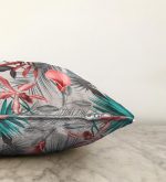 - Sonil-K-913-Gorsel3 - Realhomes  Yaprak Desenli Dijital Baskılı Raşel Kadife Yastık Kırlent Kılıfı Realhomes