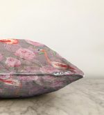- Sonil-K-917-Gorsel3 - Realhomes  Flamingo Desenli Dijital Baskılı Raşel Kadife Yastık Kırlent Kılıfı Realhomes