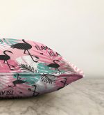 - Sonil-K-942-Gorsel3 - Realhomes  Flamingo Desenli Dijital Baskılı Raşel Kadife Yastık Kırlent Kılıfı Realhomes