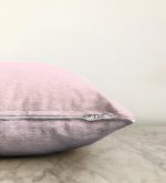 Pembe Renkli Dijital Baskılı Dekoratif Raşel Kadife Yastık Kırlent Kılıfı Realhomes