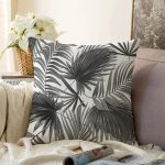 Realhomes Dijital Baskılı Dekoratif Raşel Kadife Yastık Kırlent Kılıfı Realhomes