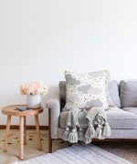 Realhomes Dijital Baskılı Dekoratif Raşel Kadife Yastık Kırlent Kılıfı Realhomes