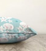 Realhomes Dijital Baskılı Dekoratif Raşel Kadife Yastık Kırlent Kılıfı Realhomes