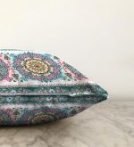 Real Homes Dijital Baskılı Dekoratif Raşel Kadife Yastık Kırlent Kılıfı Realhomes