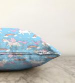 Real Homes Dijital Baskılı Dekoratif Raşel Kadife Yastık Kırlent Kılıfı Realhomes