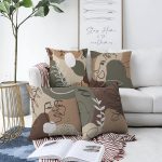 - Sonil-K4luset112-Gorsel1 - Realhomes  Çift Taraflı Şönil Portre Tasarımlı Dekoratif 4'Lü Kırlent Kılıf Seti Realhomes