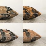 Çift Taraflı Damask Desenli Arap Kız Tasarımlı 4'Lü Şönil Kırlent Kılıf Seti Realhomes