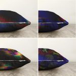 - Sonil-K4luset145-Gorsel2 - Realhomes  Çift Taraflı Renkli Geometrik Tasarımlı Modern 4'Lü Şönil Kırlent Kılıf Seti Realhomes