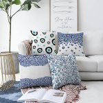 - Sonil-K4luset154-Gorsel1 - Realhomes  Çift Taraflı Nazar Boncuk Desenli 4'Lü Şönil Kırlent Kılıf Seti Realhomes