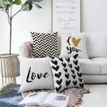 - Sonil-K4luset233-Gorsel1 - Realhomes Realhomes Çift Taraflı 4'lü I Love You Kombin Şönil Yastık Kırlent Kılıf Seti Realhomes