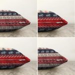 - Sonil-K4luset239-Gorsel2 - Realhomes  Realhomes Çift Taraflı Geyik Desenli Yılbaşı Temalı 4'lü Dekoratif Şönil Yastık Kırlent Kılıf Seti Realhomes