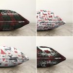 - Sonil-K4luset251-Gorsel2 - Realhomes Realhomes Çift Taraflı Merry Christmas Temalı Geyik Motifli 4'lü Şönil Yastık Kırlent Kılıf Seti Realhomes