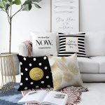 - Sonil-K4luset263-Gorsel1 - Realhomes Realhomes Çift Taraflı Altın Varaklı Modern Konseptli 4'lü Şönil Yastık Kırlent Kılıf Seti Realhomes