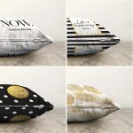 - Sonil-K4luset263-Gorsel2 - Realhomes Realhomes Çift Taraflı Altın Varaklı Modern Konseptli 4'lü Şönil Yastık Kırlent Kılıf Seti Realhomes