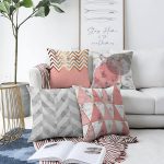 - Sonil-K4luset282-Gorsel1 - Realhomes  Realhomes Çift Taraflı Dijital Baskılı Dekoratif 4'lü Şönil Yastık Kırlent Kılıf Seti Realhomes