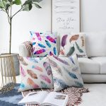 - Sonil-K4luset285-Gorsel1 - Realhomes  Dekoratif Tüyler 4'lü Çift Taraflı Şönil Yastık Kırlent Kılıf Seti Realhomes