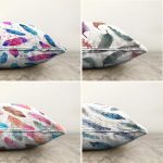 - Sonil-K4luset285-Gorsel2 - Realhomes  Dekoratif Tüyler 4'lü Çift Taraflı Şönil Yastık Kırlent Kılıf Seti Realhomes