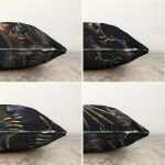 - Sonil-K4luset306-Gorsel2 - Realhomes  Siyahi Kadınlar Dekoratif 2'li Çift Taraflı Şönil Yastık Kırlent Kılıf Seti Realhomes